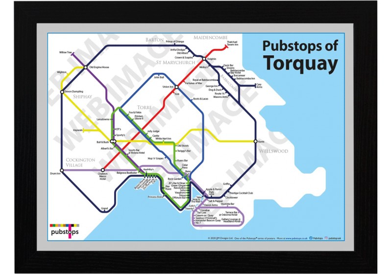 Torquay Black Ash Frame