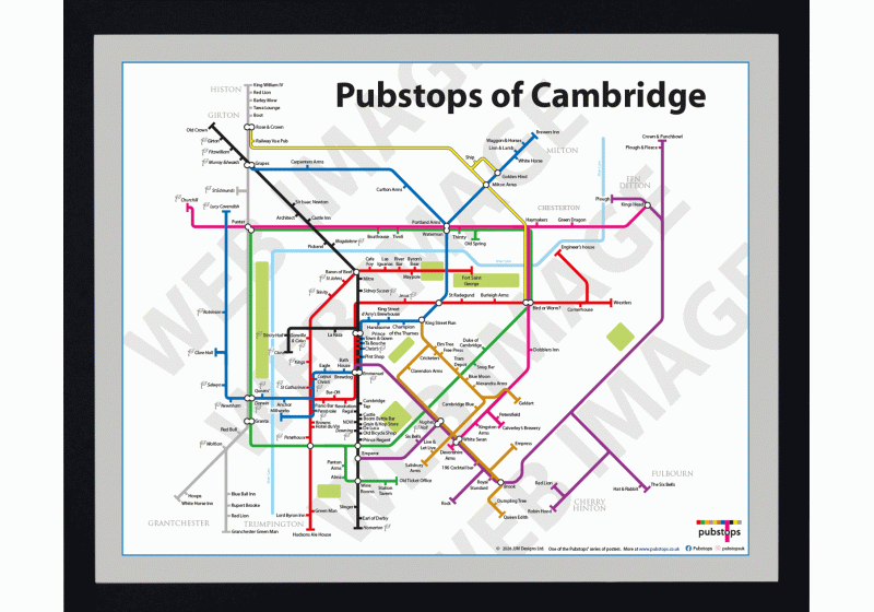 Cambridge Black Ash Frame