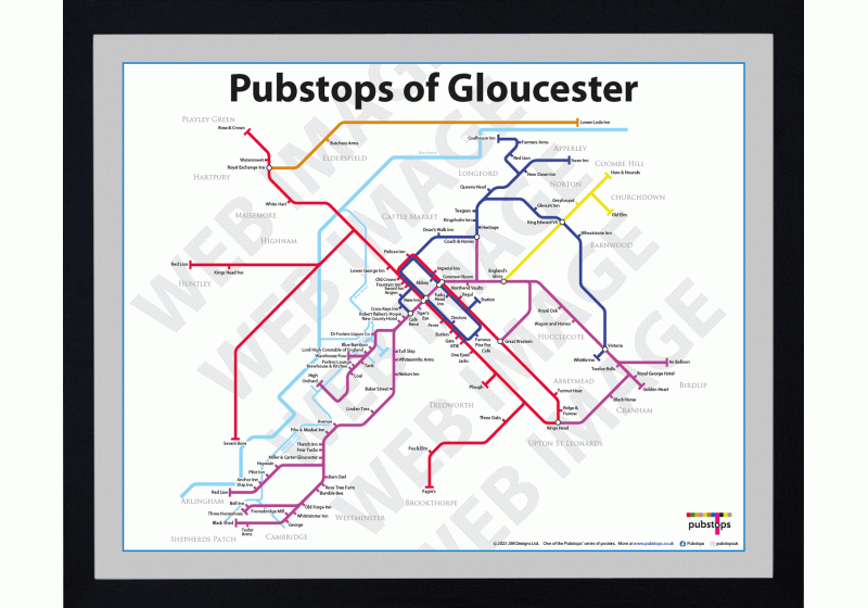 Gloucester Black Ash Frame