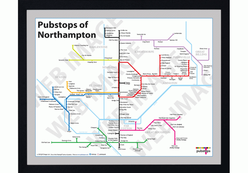 Northampton Black Ash Frame
