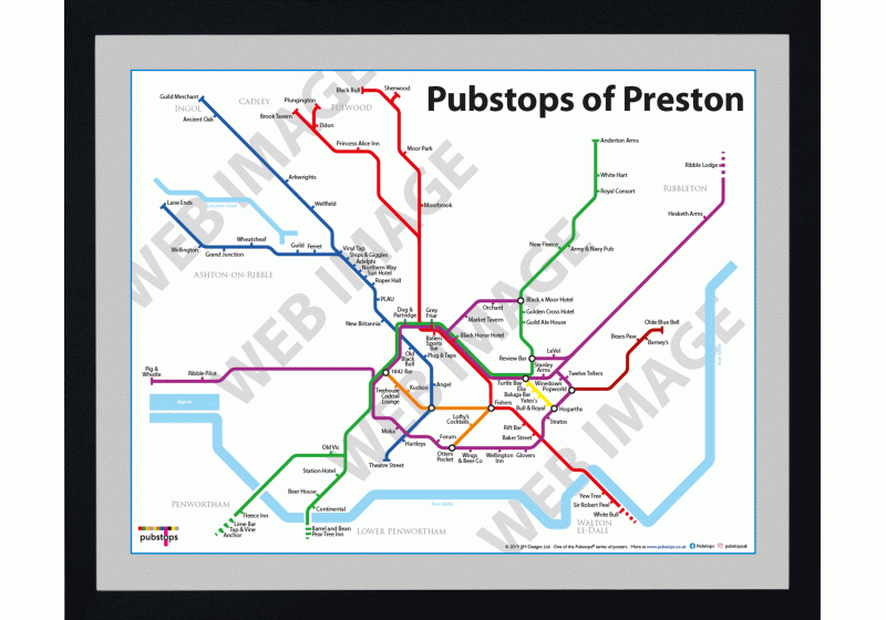 Preston Black Ash Frame