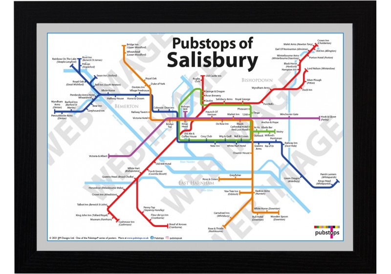 Salisbury Black Ash Frame 