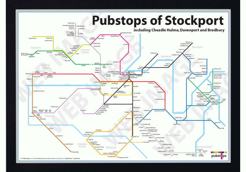 Stockport Black Ash Frame