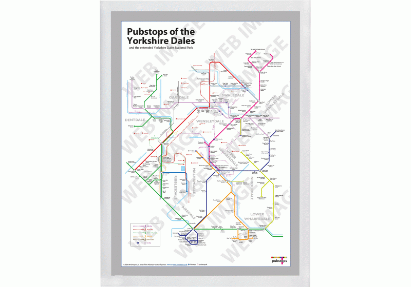 Yorkshire Dales White Ash Frame